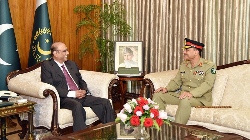 Field Marshal briefs president on the recent situation