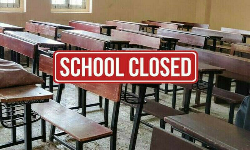 Schools will remain closed tomorrow due to protest march