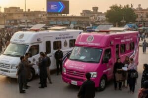 Pakistan Launches First-Ever Mobile Police Stations and Licensing Units