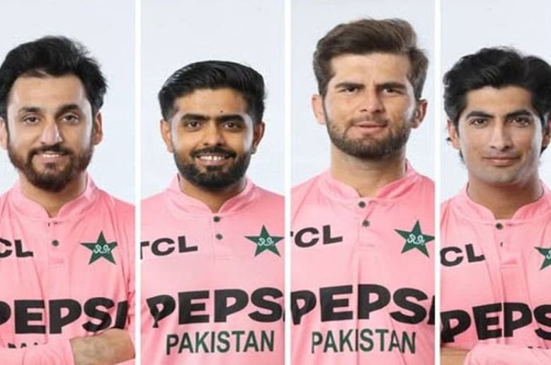Pakistan Team Pink Jersey