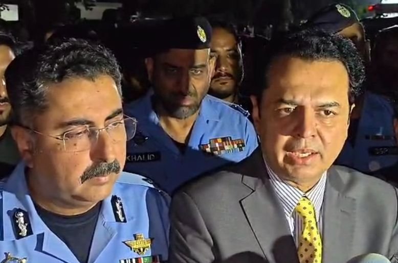 Talal Chaudhry, IG Islamabad, Address Media Talk on SP Adeel Akbar Incident