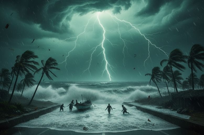 Cyclone Shakti , Sindh, Pakistan, Karachi,