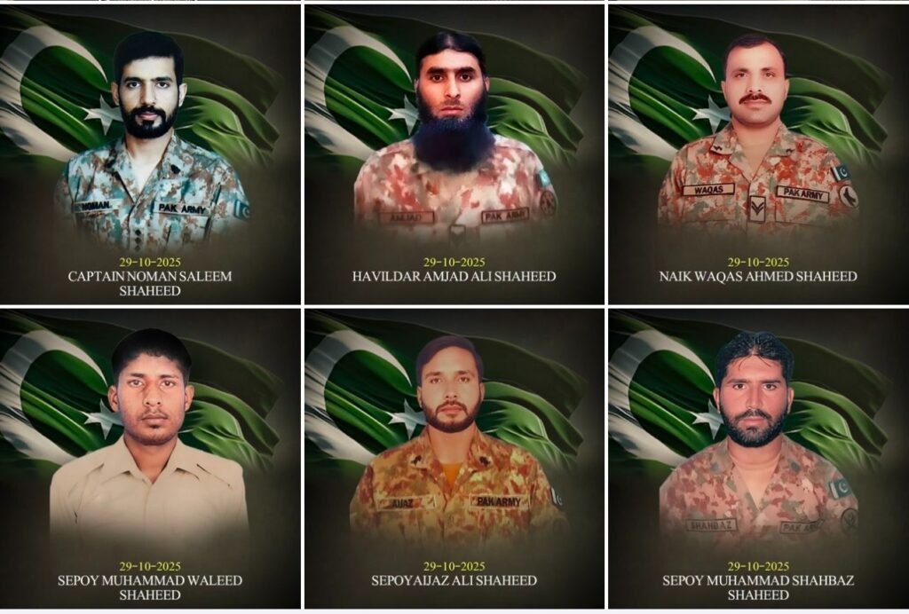 Seven Indian-Sponsored Fitna al Khwarij Terrorists Killed, Captain Among Six Soldiers Martyred