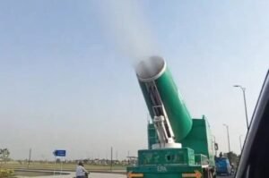 anti smog guns become functional in Punjab