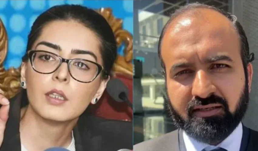 Iman Mazari's husband arrested