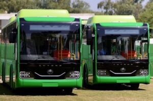 CM Maryam Nawaz Launches Rawalpindi Electric Bus Service