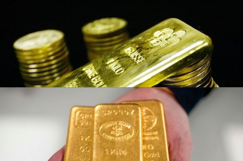 Gold prices in Pakistan now showing Rs 420,362 per tola on a rate board