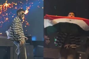 Talha Anjum, Indian flag , Talha Anjum Apologises, Pakistani rapper ,