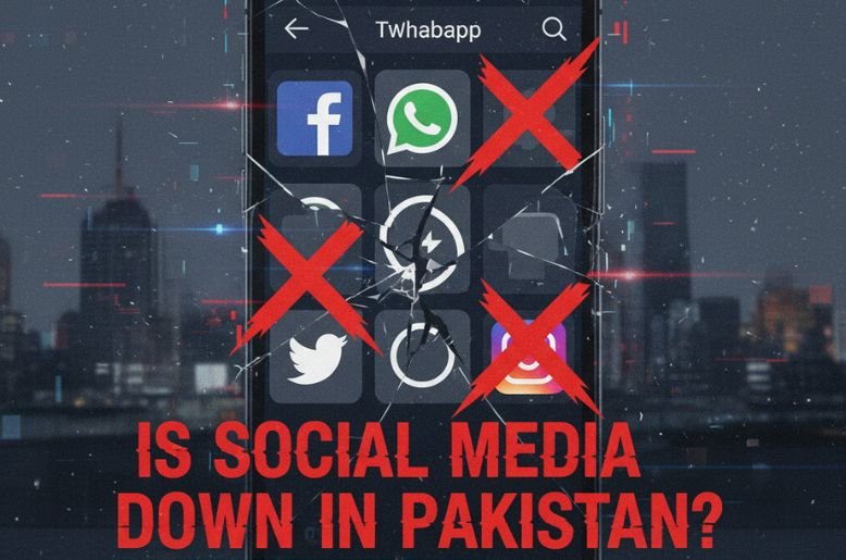 Is WhatsApp, Instagram, Facebook, and PTCL Down in Pakistan?