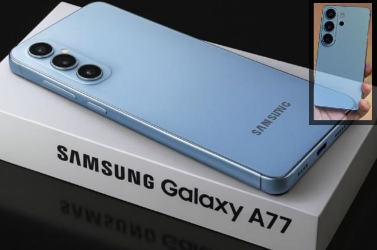 Leaked render concept of the samsung galaxy a77 5g, the new upper mid-range phone reviving Samsung’s A7x series