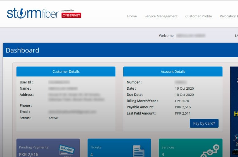 Managing Your Account | How StormFiber Login Works