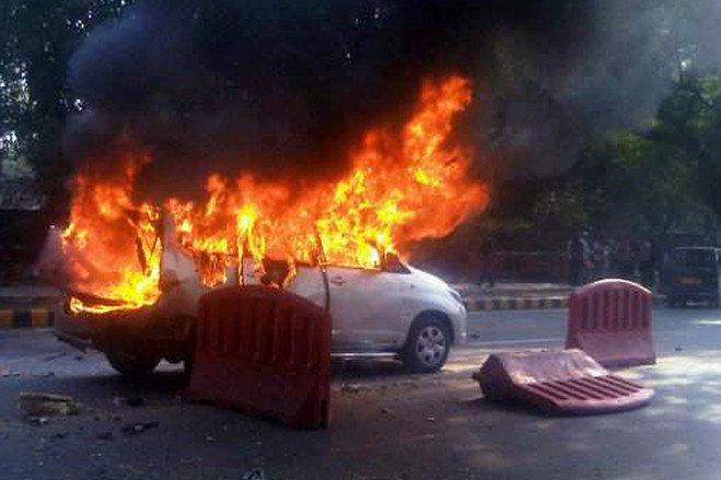 Blast in New Delhi