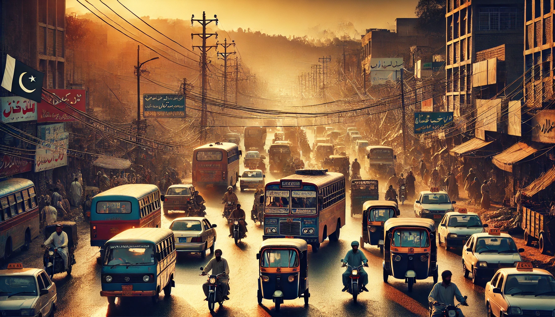 Punjab traffic violation fines and demerit points for motorcycles, cars, commercial and public service vehicles under the 2025 12th Schedule