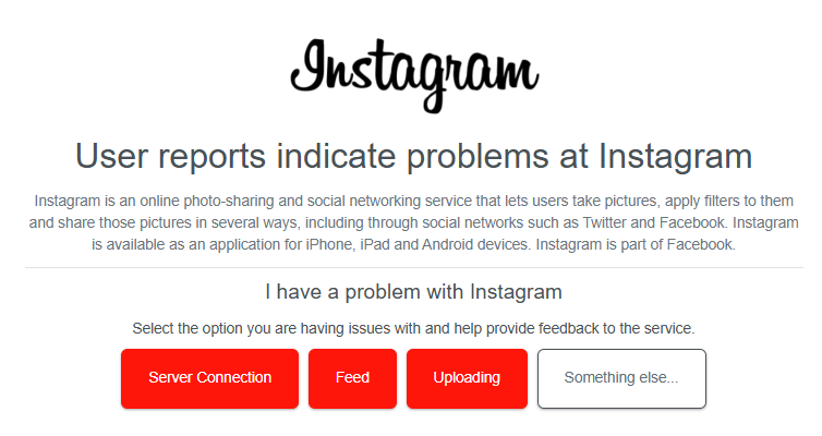 Downdetector: Is Instagram Down in Pakistan?