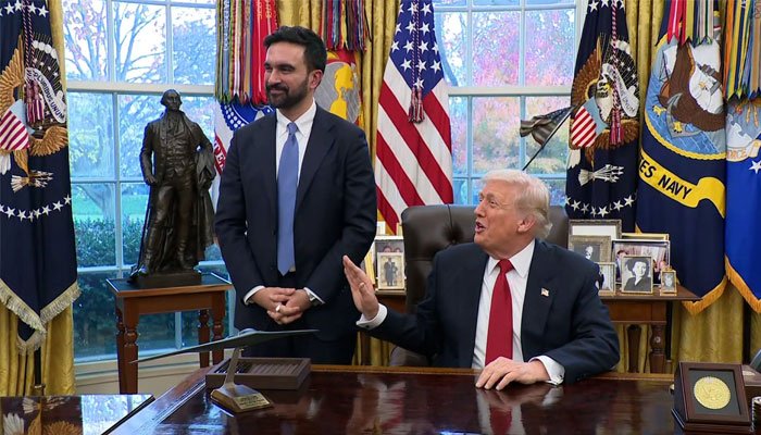 Mamdani Trump laugh off