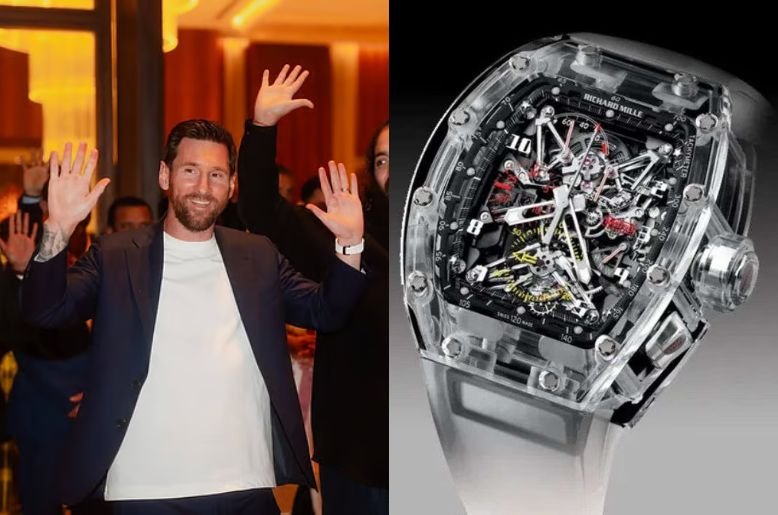 Anant Ambani gifts Lionel Messi rare Richard Mille watch worth millions