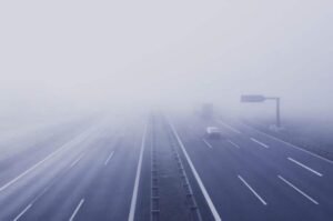 Motorway M-4 and M-11 closed for traffic due to dense fog