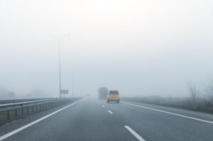 Heavy Fog triggers the closure of the Motorway