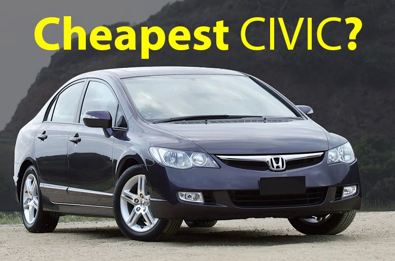 Honda Civic cheaper than Suzuki Mehran