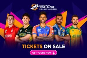 ICC Men’s T20 World Cup tickets 2026 go live