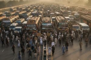 Transporters strike today over heavy traffic fines across Punjab
