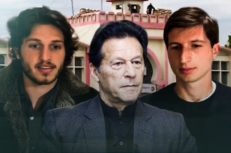Imran Khan, Imran Khan's sons, PTI, Kasim Khan, Suleiman Khan, Adiala Jail,