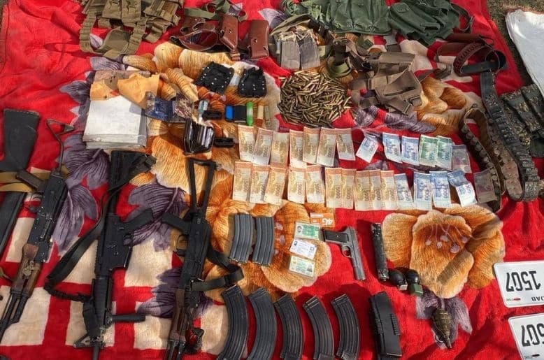 Joint operation in Mamash Khel: terrorist killed, massive weapons seized