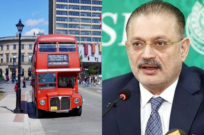 Karachi double-decker bus service to start from Wednesday, Memon announces