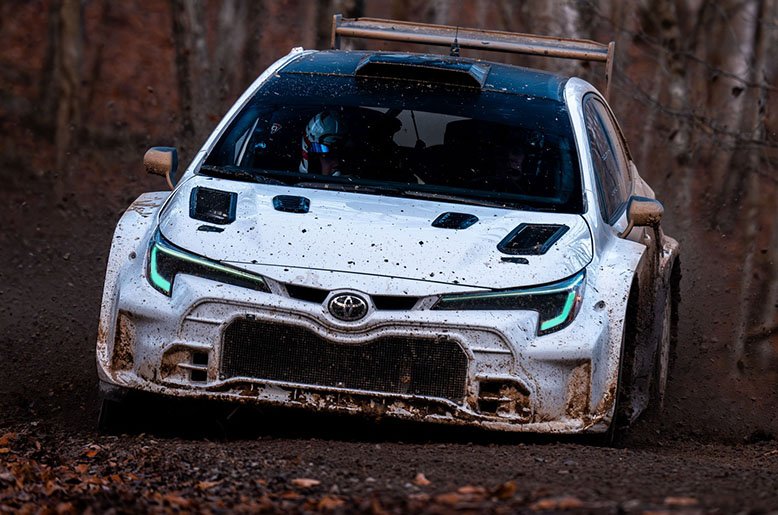 New Toyota Corolla for rally