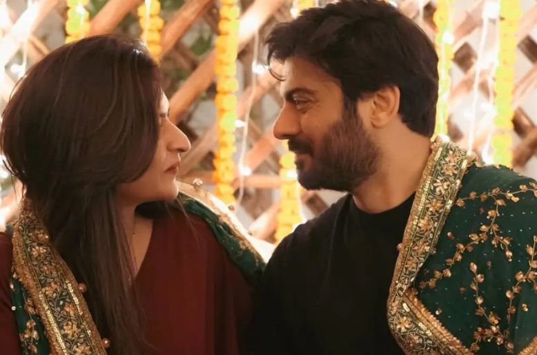 Fawad Khan and Sadaf Khan