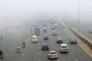 Fog on Motorways