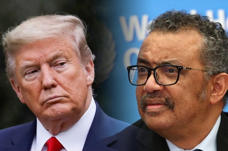 WHO reacts Trump US exit , WHO vs Trump,