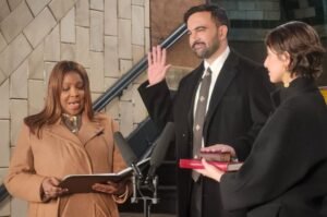 Zohran Mamdani , Zohran Mamdani oath, New York , first Muslim mayor, New York Mayor ,