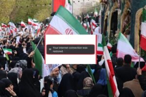 Iran internet restoration