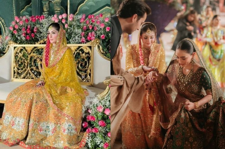 Maryam Nawaz mehndi dress cost