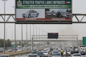 Stricter traffic laws UAE Pakistani drivers