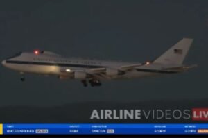Trump's 'Doomsday plane' seen flying over LAX in rare sight: could it signal global unrest?