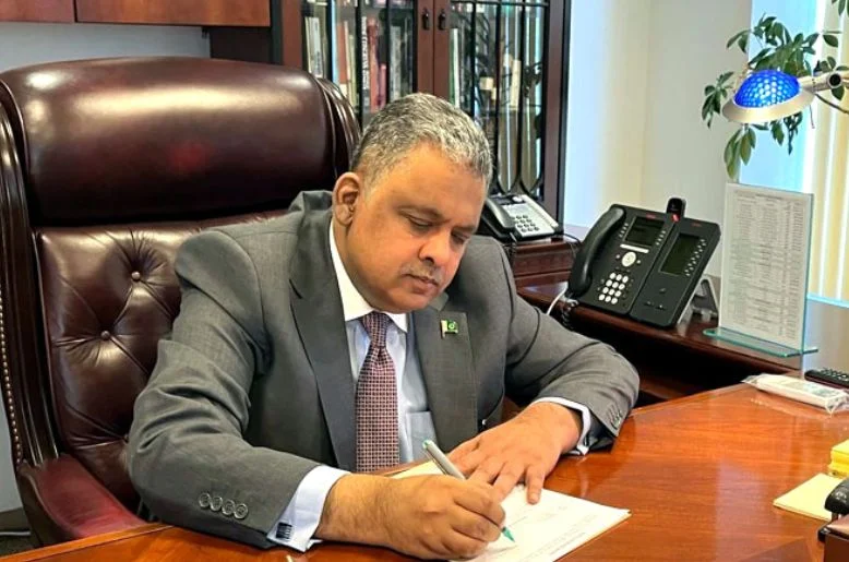 Pakistani envoy meets US house foreign affairs Chairman