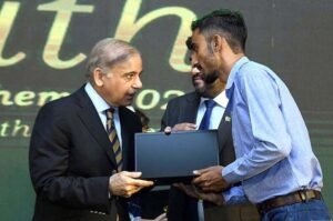 PM Shehbaz Sharif to distribute laptops to Karachi students next month