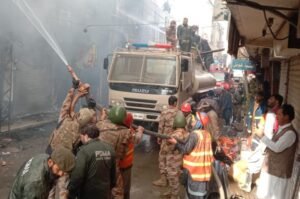 Quetta's Achakzai Plaza fire