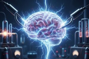 Brain electric shock