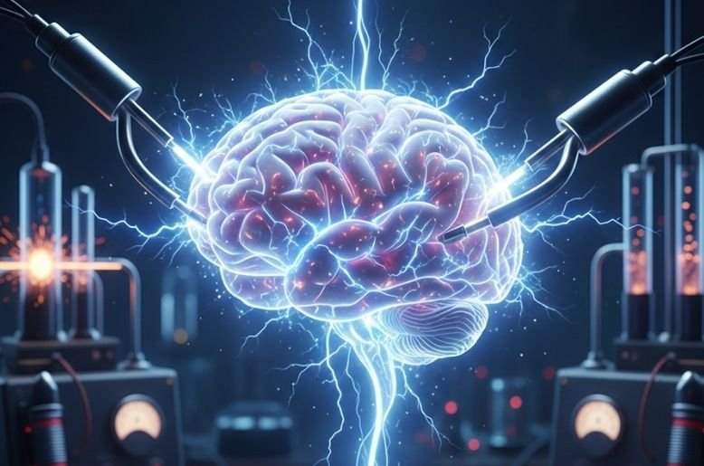 Brain electric shock