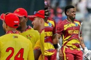 Zimbabwe decides to bowl first against West Indies in Super Eight showdown
