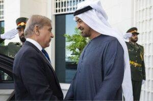 PM Shahbaz speaks with UAE President on Gulf tensions after Israeli strike