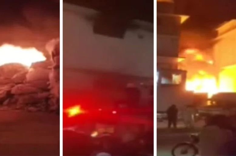Fire erupts at Karachi’s Landhi Export Processing Zone factory