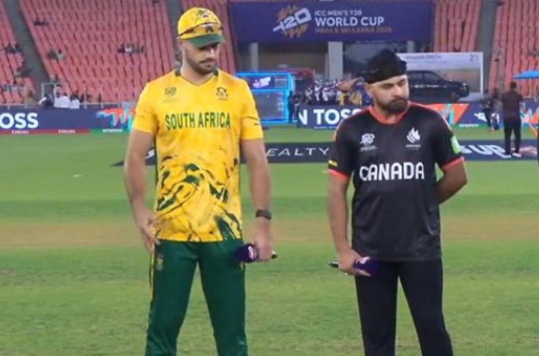 Canada win toss, elect to bowl against South Africa in T20 WC match