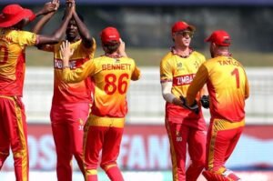 T20 WC: Zimbabwe clinches easy victory over Oman in Colombo