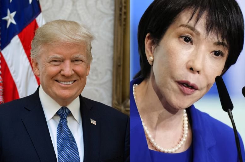 Trump backs Japan's PM