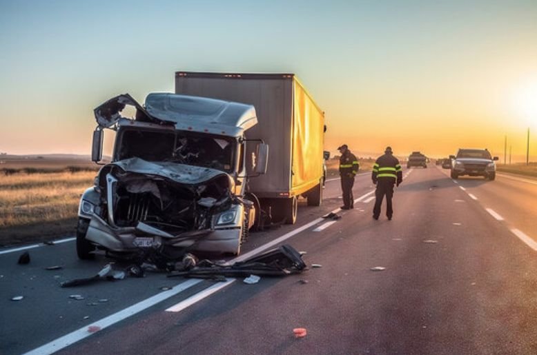 Khairpur bus trailer collision