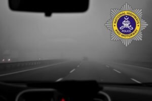 NHMP Fog Motorways, motorways, NHMP, fog visibility, fog motorway, M-2 motorway, M-11 motorway, M-3 motorway